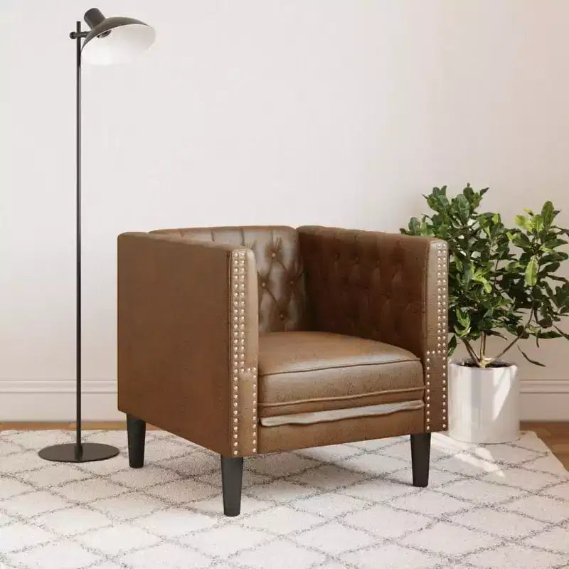 vidaXL Chesterfield Sofa Settee Upholstered Couch Armchair 3-Seater Velvet