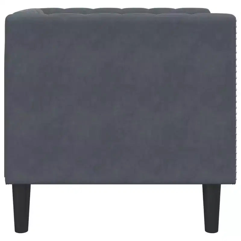 vidaXL Chesterfield Sofa Settee Upholstered Couch Armchair 3-Seater Velvet