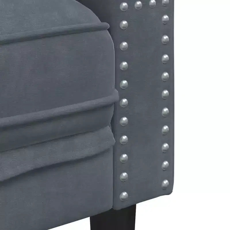 vidaXL Chesterfield Sofa Settee Upholstered Couch Armchair 3-Seater Velvet