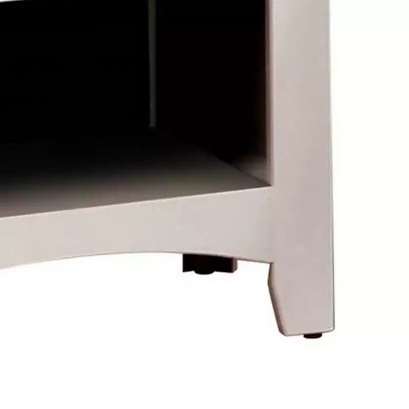 Royal Hampton Wood Night Stand, White Finish