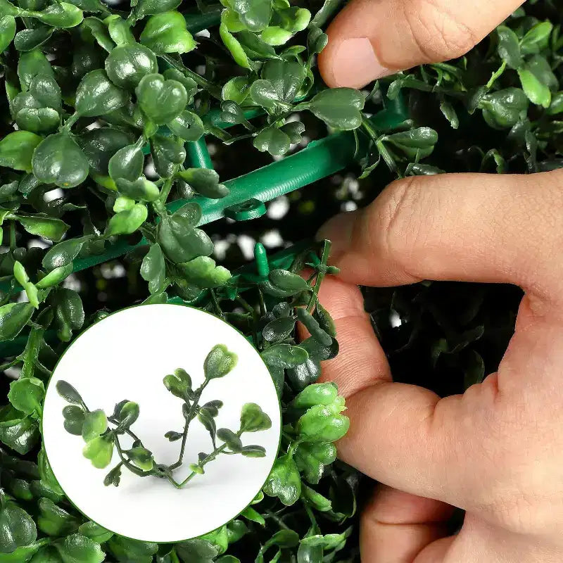 Acekool LED Boxwood Topiary Ball, 40 Lights, UV Resistant, Waterproof, Remote, Pot Base, Easy Assembly for Porch, Balcony, Garden, 2ps