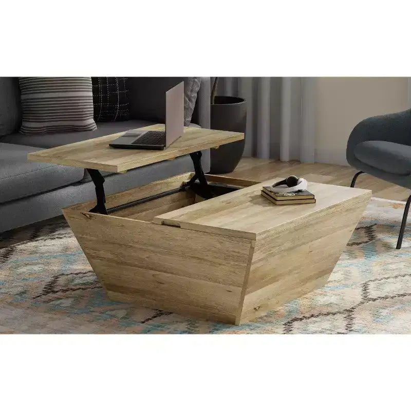 Gillean 36 inch Square Lift Top Coffee Table