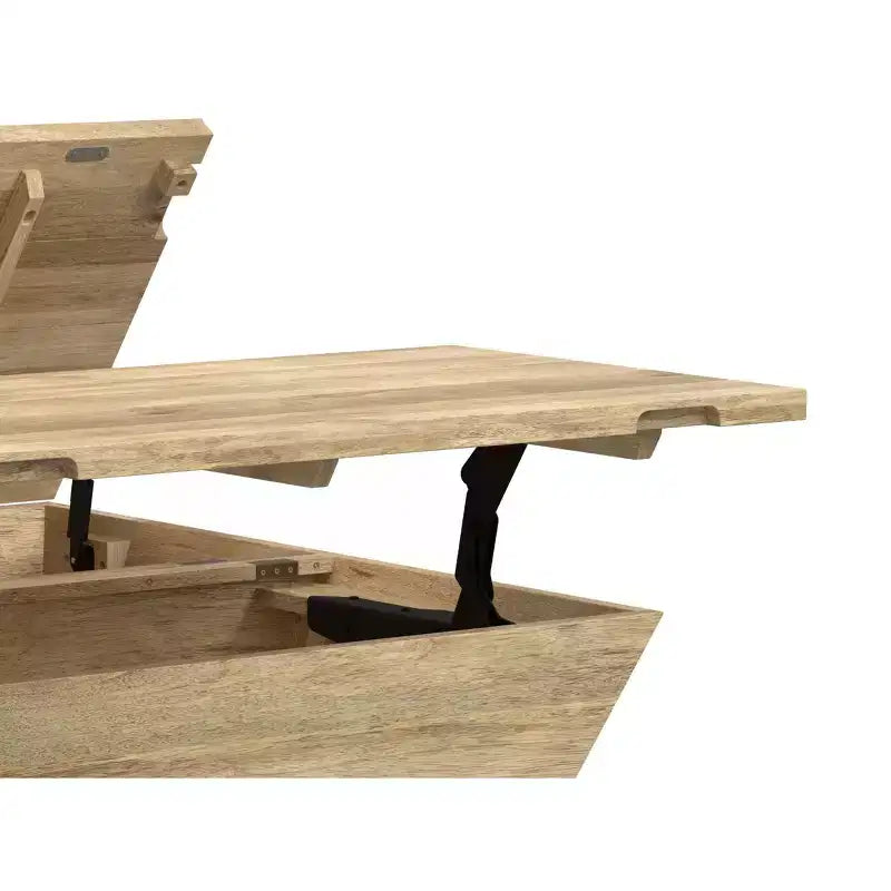 Gillean 36 inch Square Lift Top Coffee Table