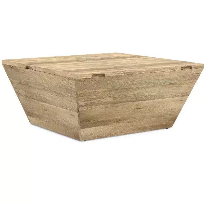 Gillean 36 inch Square Lift Top Coffee Table