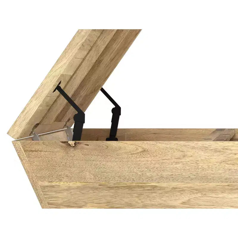 Gillean 36 inch Square Lift Top Coffee Table