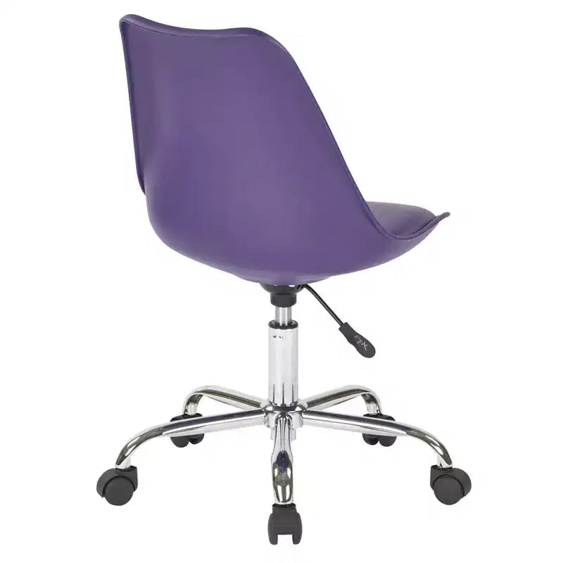 Emerson Office Chair with Pneumatic Chrome Base - OSP Home Furnishings