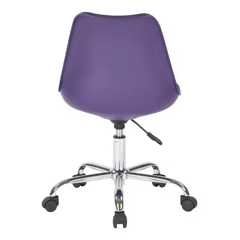Emerson Office Chair with Pneumatic Chrome Base - OSP Home Furnishings