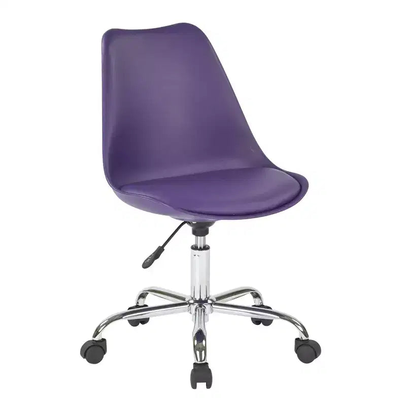 Emerson Office Chair with Pneumatic Chrome Base - OSP Home Furnishings