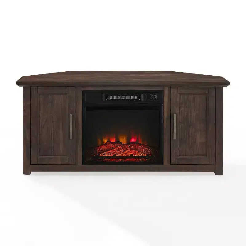 Camden Corner TV Stand for TVs up to 50 with Fireplace - Crosley